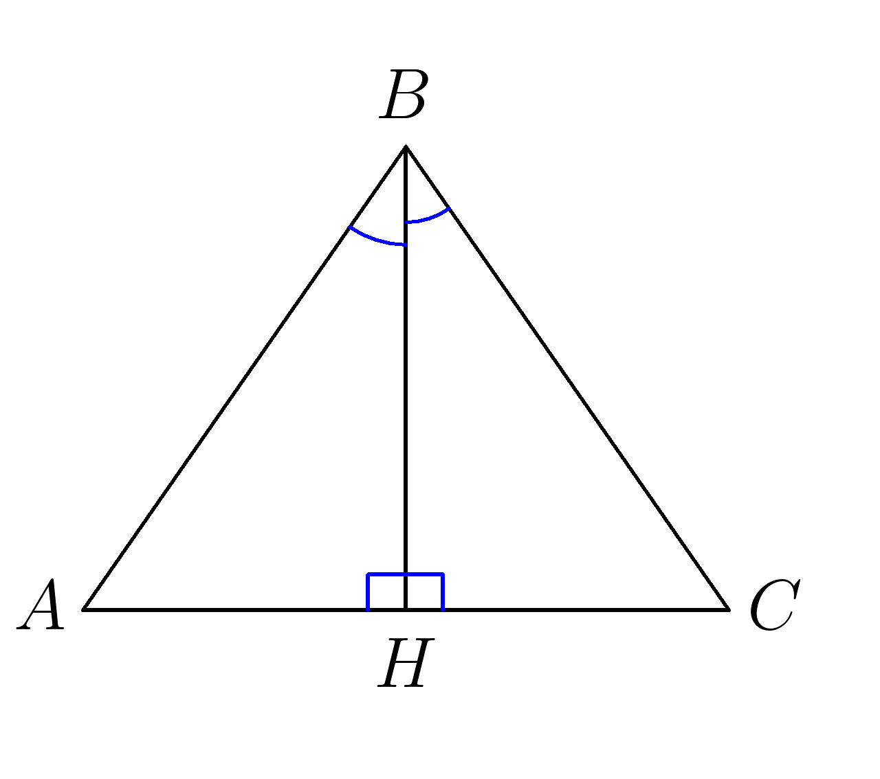 Второй признак равенства треугольников