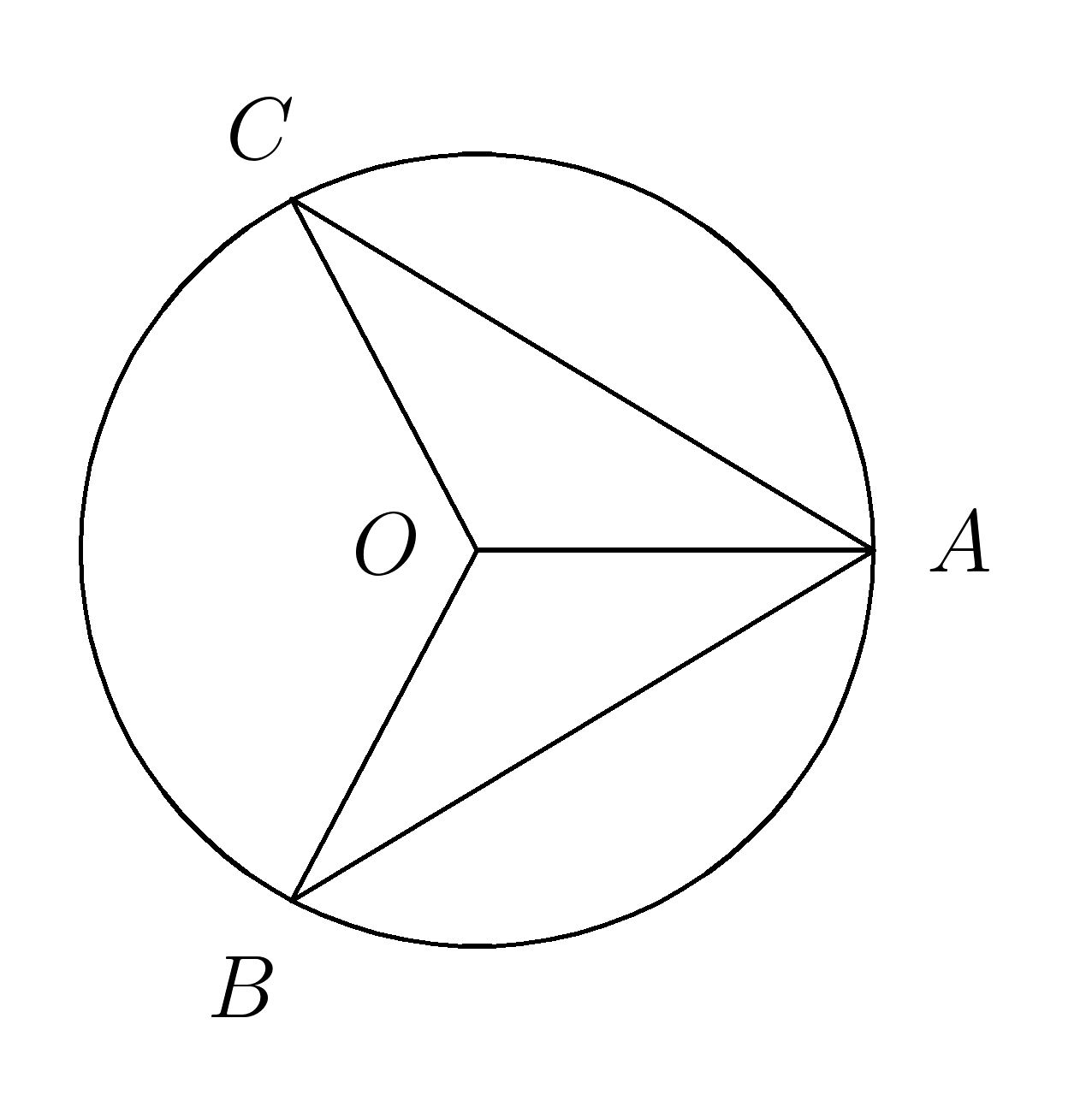 Вписанные и центральные углы