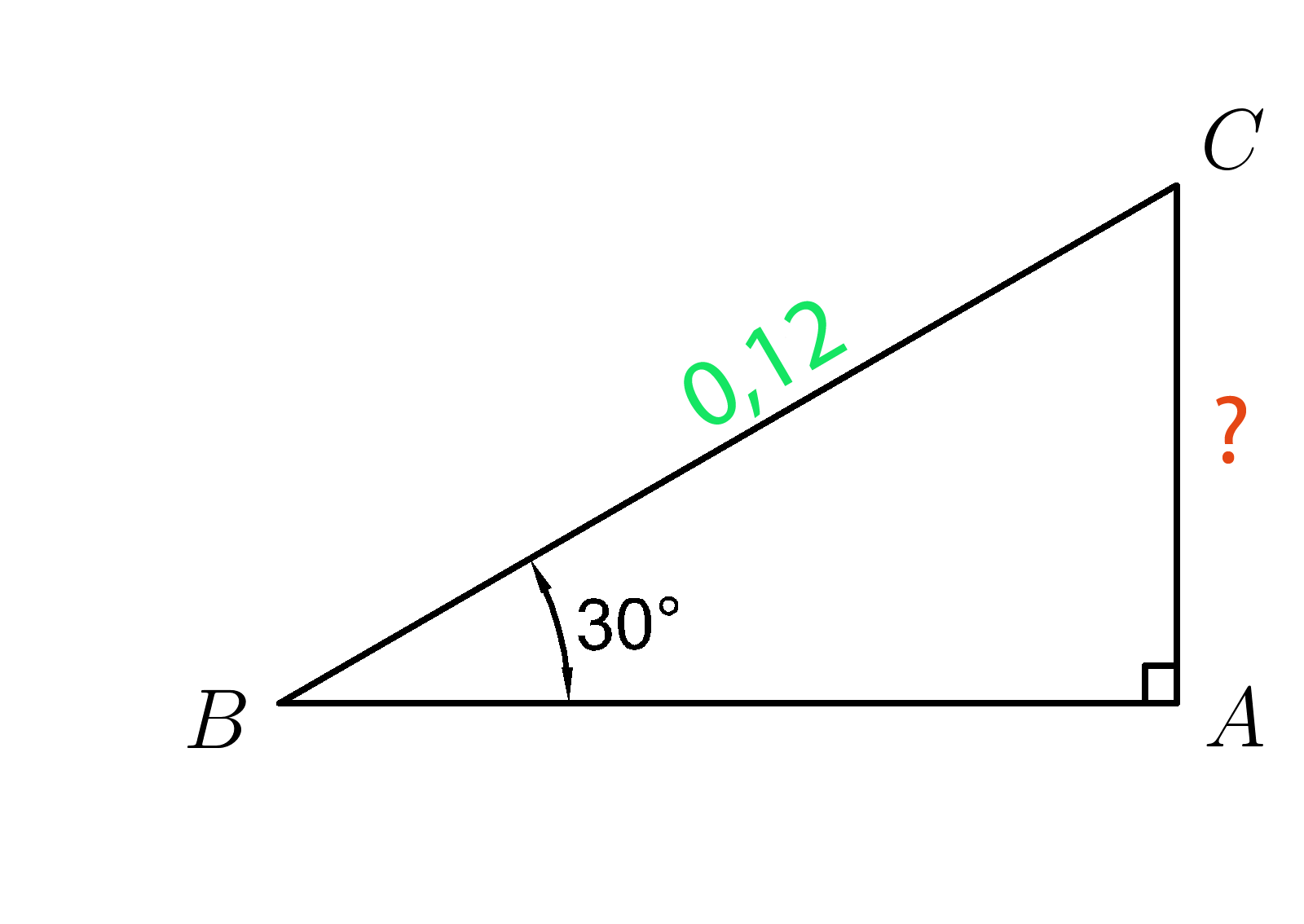 Прямоугольный треугольник