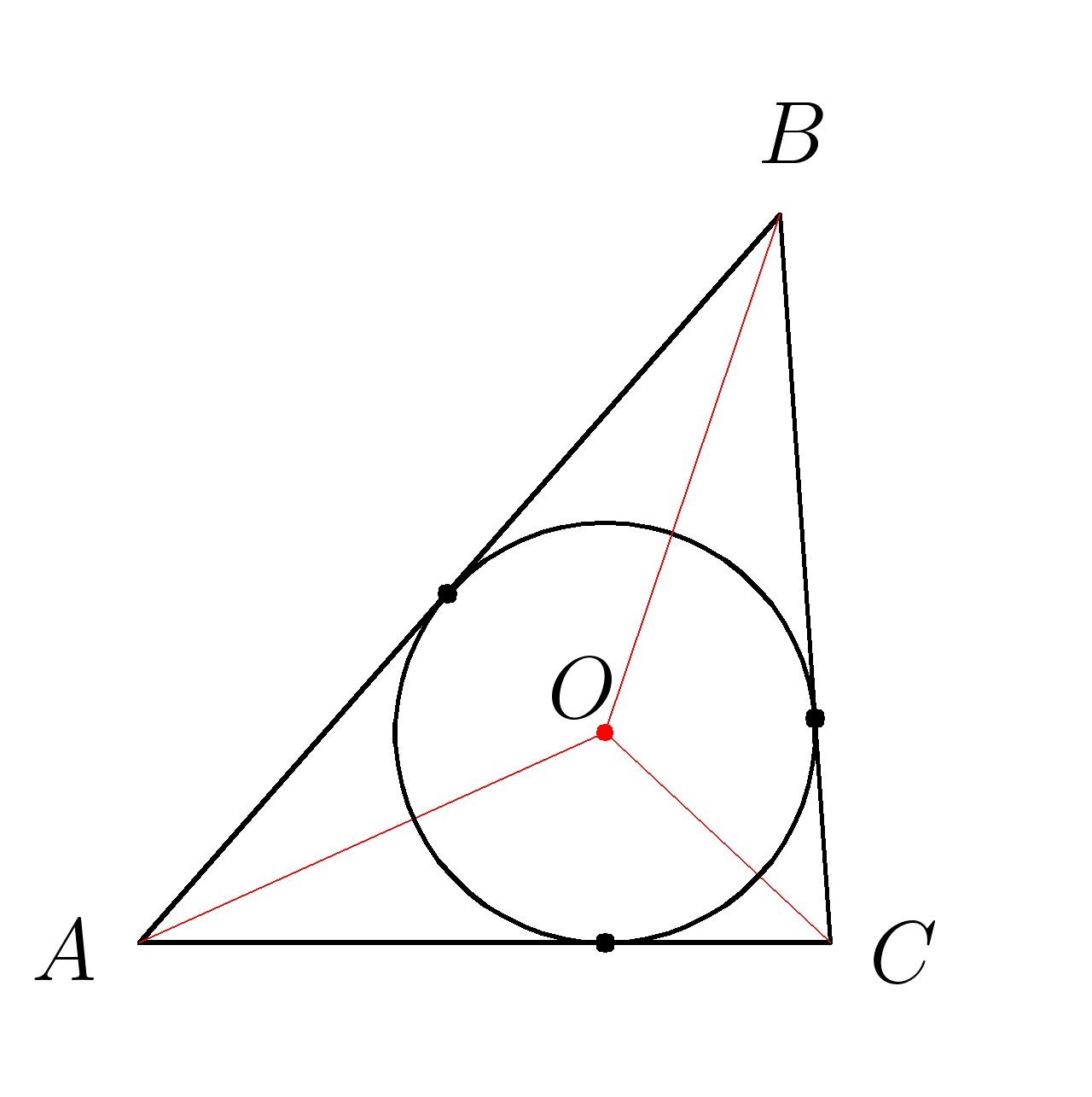Вписанная окружность