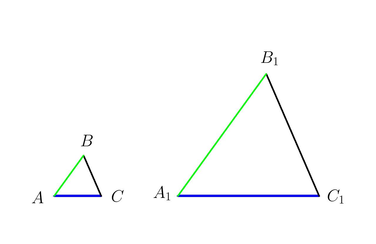 Подобные треугольники