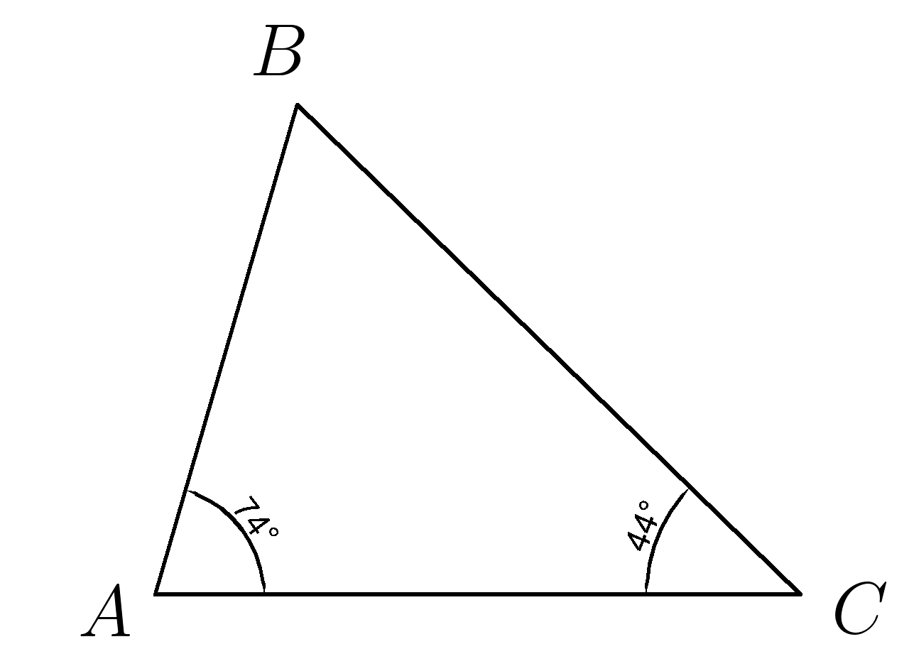 Сумма углов треугольника