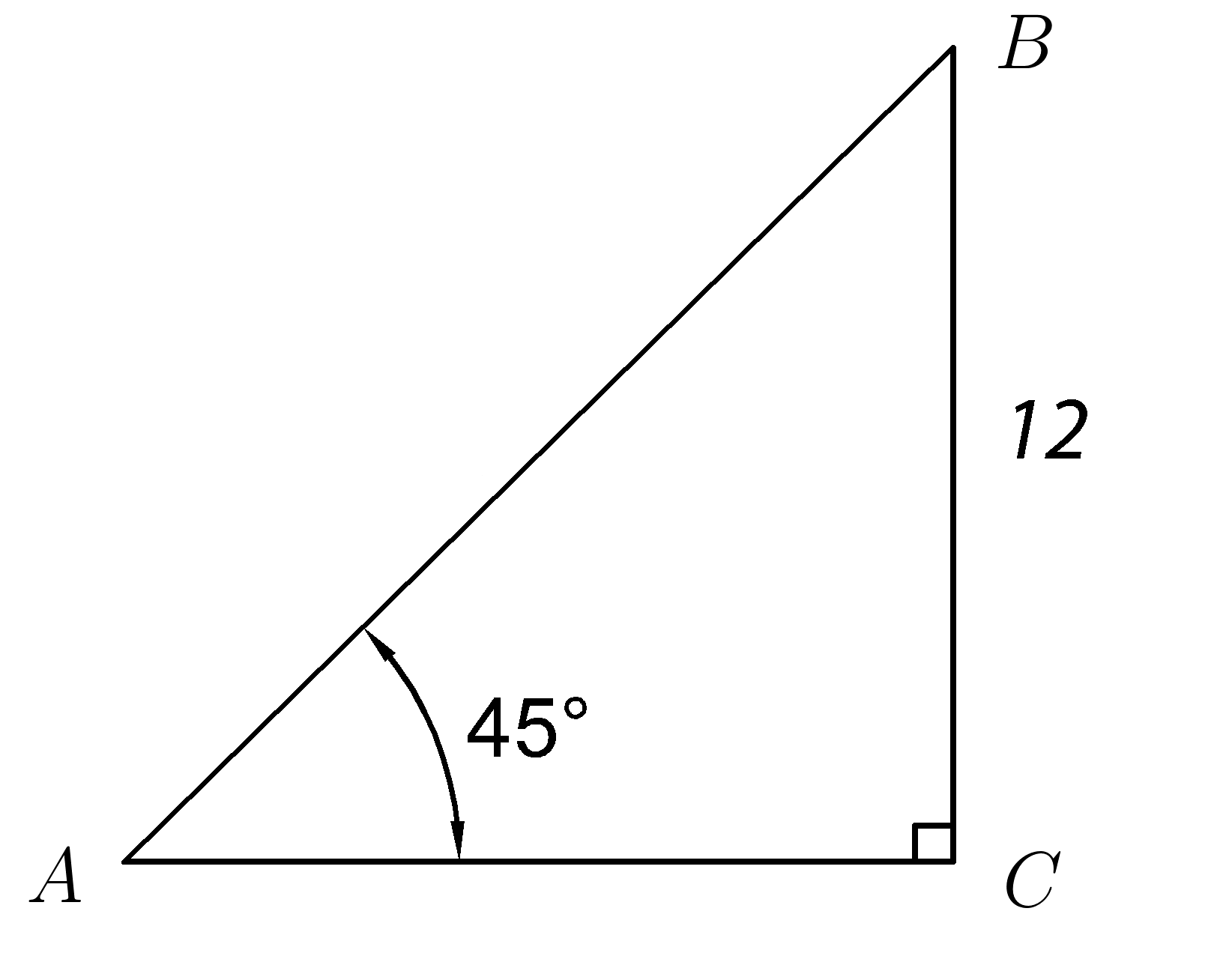 Тест на прямоугольный треугольник